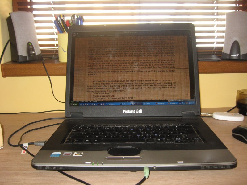 Şi, cum altfel?, obiectul muncii. Sărmanu' de el... ce bine i-ar mai prinde un aspirat temeinic.